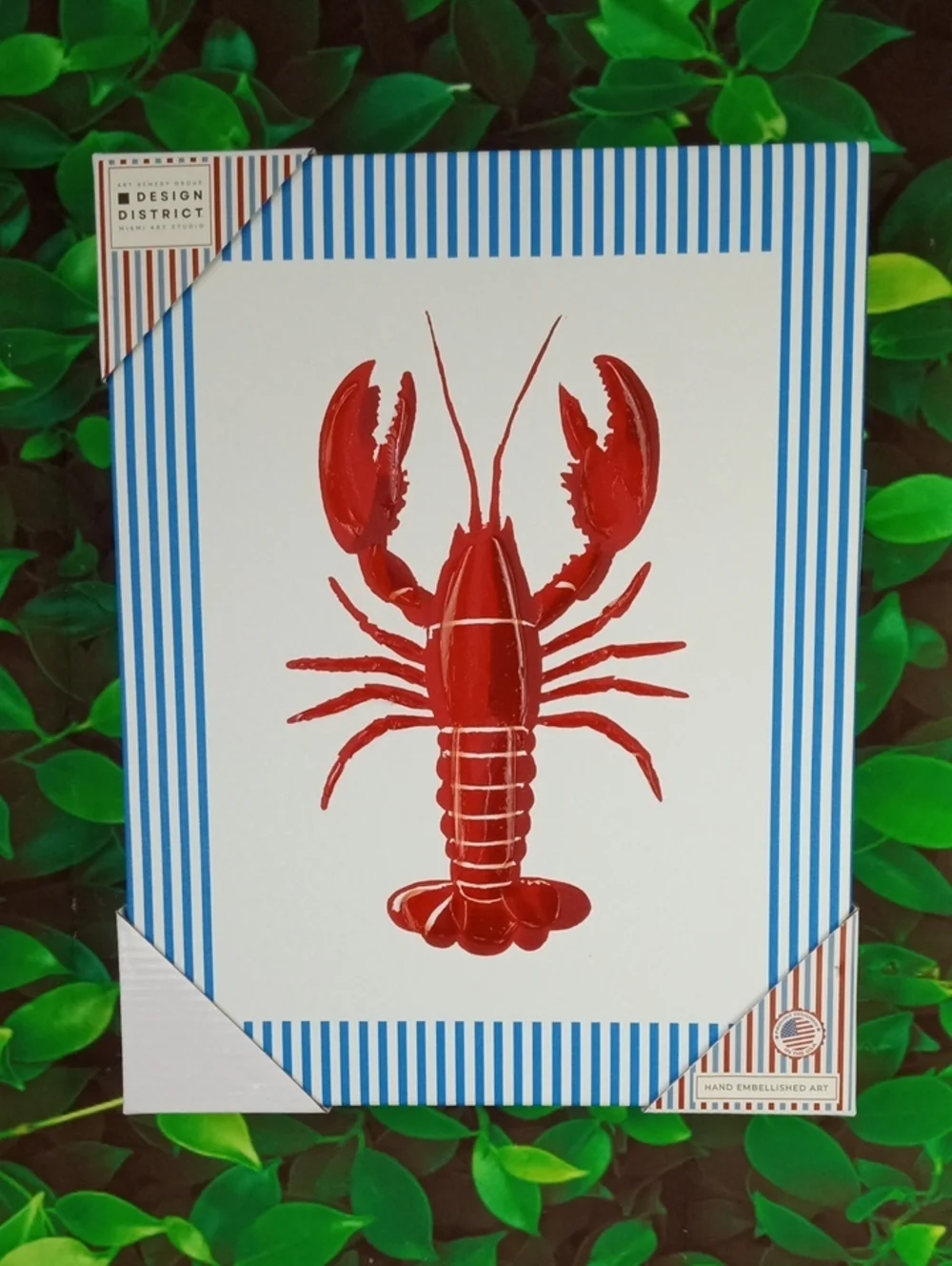 🏠 Design District Red Lobster Wall Art Print